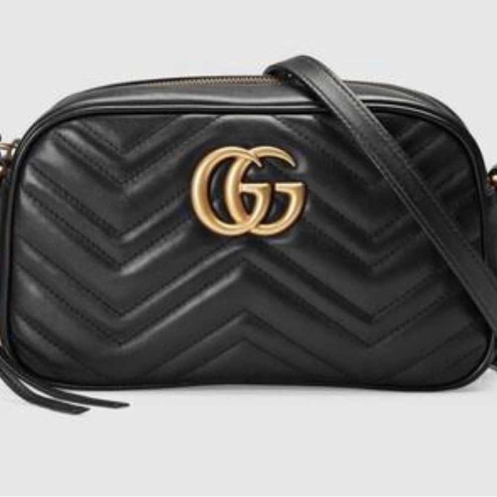 Gucci marmont matelassé small bag